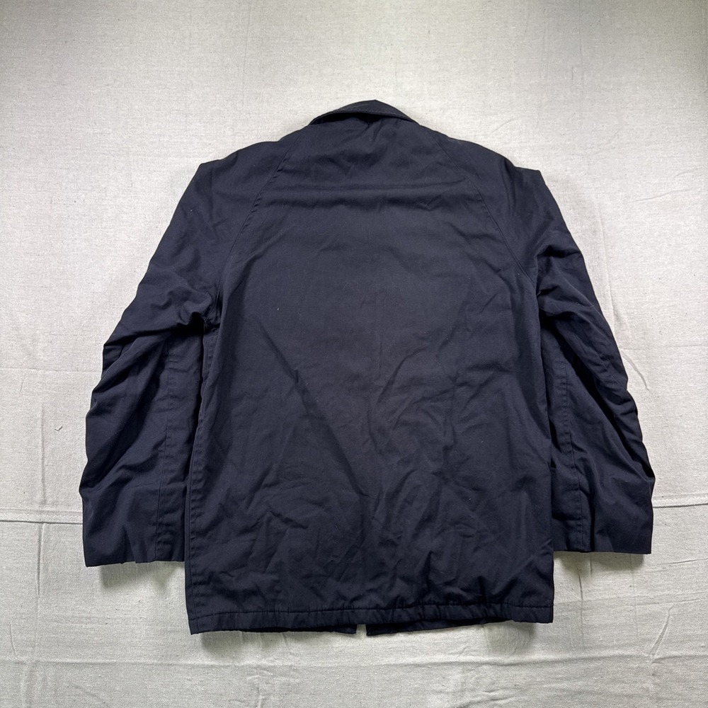 Vintage US Navy Military Utility Deck Jacket‎ Mens 34 Regular Blue 70s Named - Picture 2 of 6